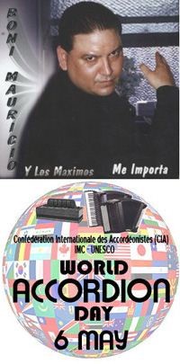 Boni Mauricio, World Accordion Day logo