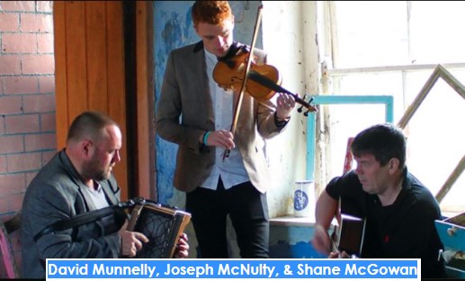 3' David Munnelly, Joseph McNulty, & Shane McGowan