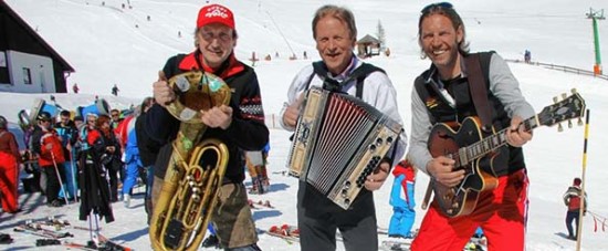 Das Kärntner Skilehrer Trio