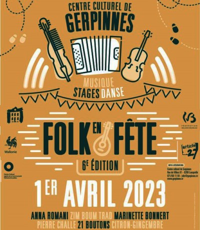 Folk en Fête poster