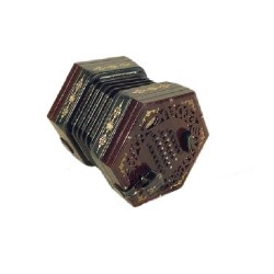 english concertina wheatstone /  wayne collection
