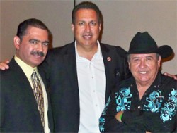 Gilberto Reyes Jr Mario Quintero from Los Tucanes De Tijuana and Juan Villarreal