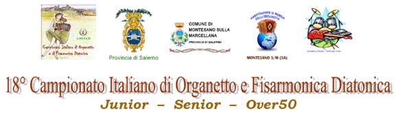 18° Edizione del Campionato Italiano di Organetto e di Fisarmonica Diatonica