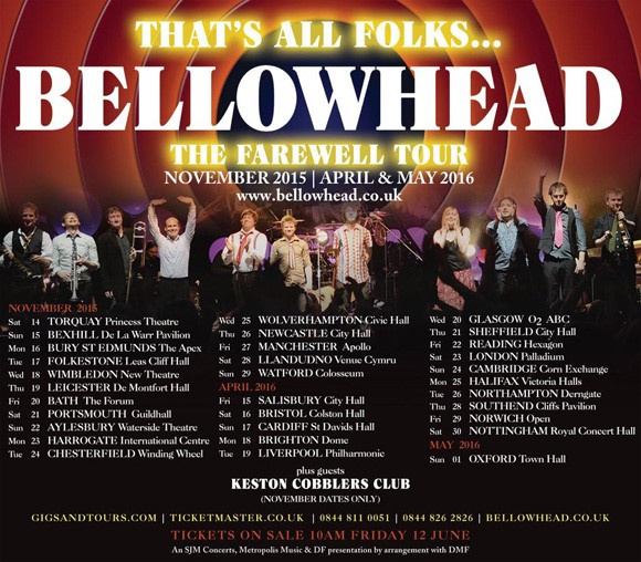 Bellowhead Tour Poster