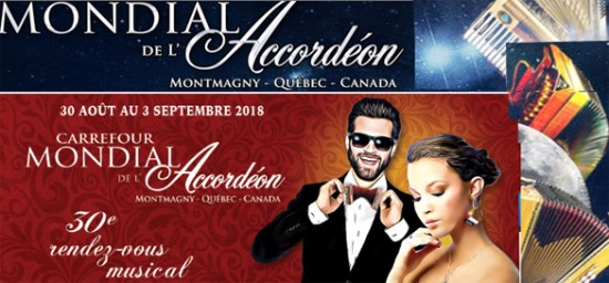 Carrefour Mondial de L'Accordeon Festival, Montmagny - Canada