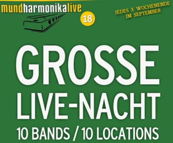 18. Internationales Mundharmonika-Live Festival in Klingenthal