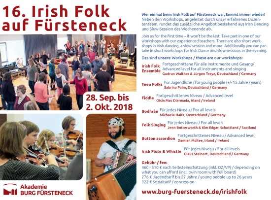 16. Irish Folk auf Fürsteneck - DE