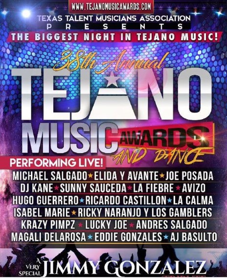 38th ANNUAL TEJANO MUSIC AWARDS - San Antonio/USA