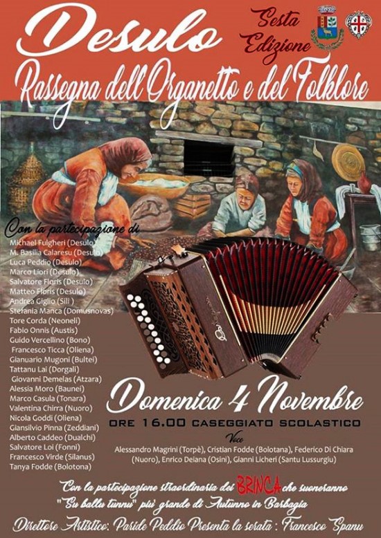 Festival dell'Organetto e del Folklore - Sardegna/Italia