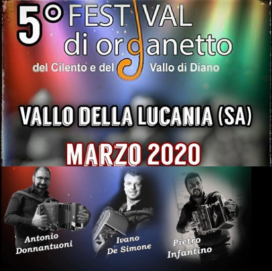 5° Festival di Organetto del Cilento e del Vallo di Diano