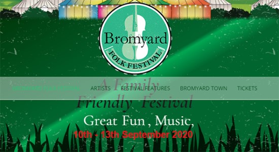 Next Bromyard Folk Festival in September 2021 - UK