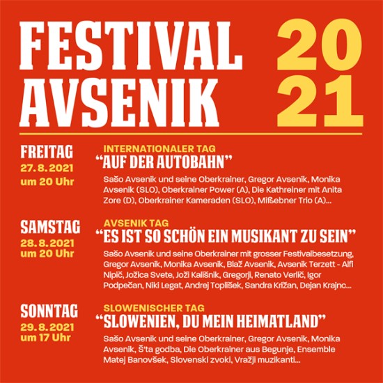 Festival Avsenik 2021 - Slowenien