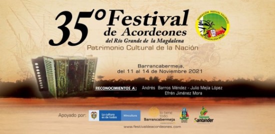 35th Accordion Festival of the Rio Grande de la Magdalena - Colombia