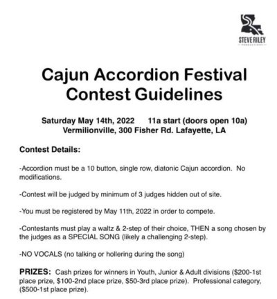 Cajun Accordion Festival & Competition