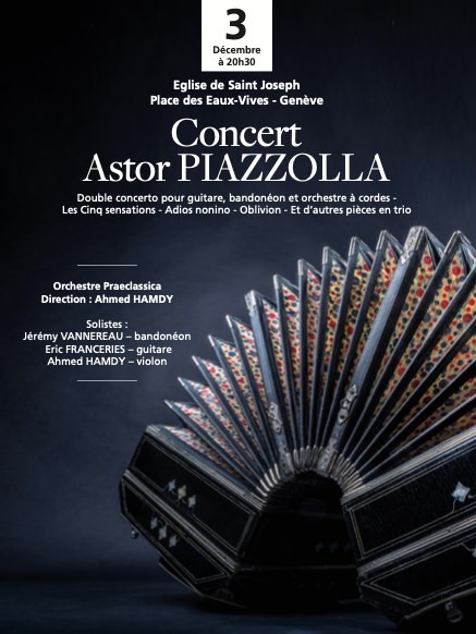 Astor Piazzolla Concert - Genève/Switzerland