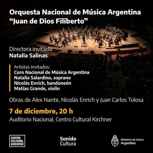 Priemer of Double Concerto by Nicolás Enrich - Argentina