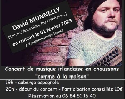 David Munelly tour