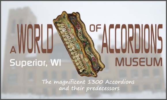 World of Accordions Museum header