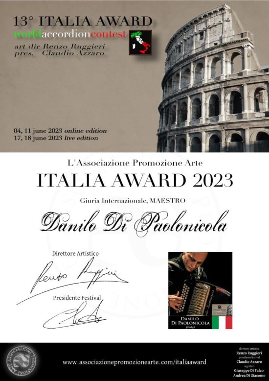Italian Award 2023